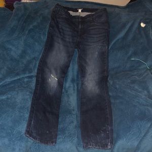 Boy’s Cat & Jack Blue Jeans/Straight/Size 16/Very Worn